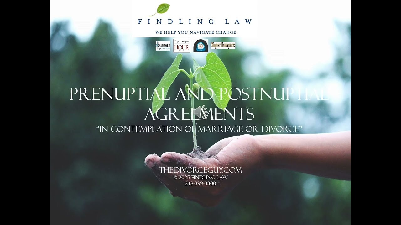 Are Prenuptial Agreements enforceable in Michigan?  New Video